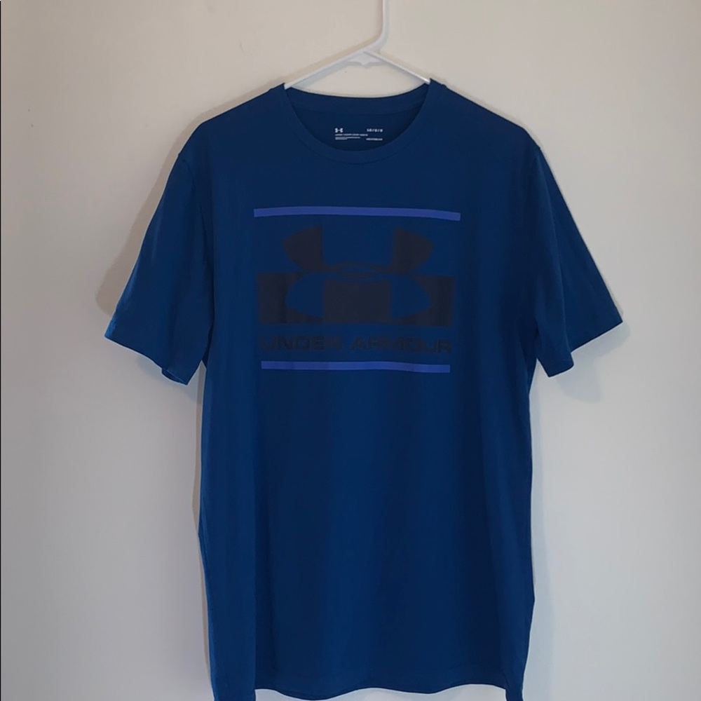 Blue Under  Armour shirt with Logo